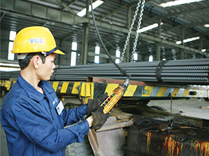 Sản xuất thép tiếp tục tăng trưởng